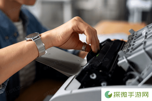 检查墨盒是否安装正确