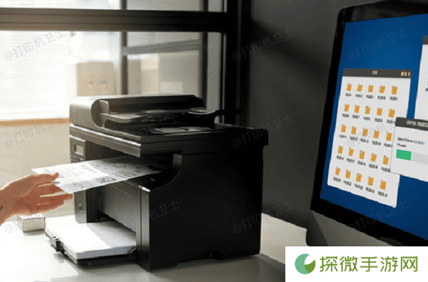 确定打印机的进纸方式