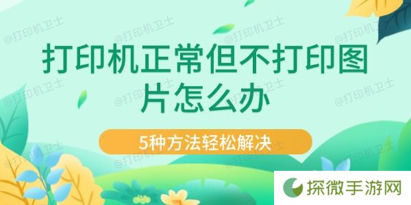 打印机正常但不打印图片怎么办 5种方法轻松解决