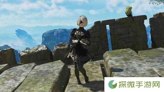 《怪物猎人：荒野》2B角色Mod来了！绝美2B邀你狩猎