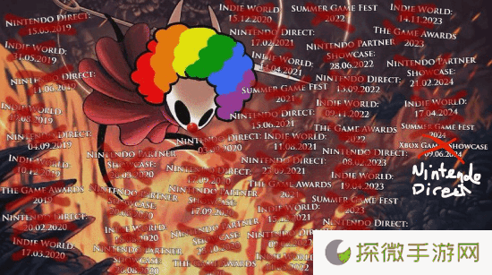疯狂念叨日期！玩家因任天堂直面会未现《空洞骑士：丝之歌》被“逼疯”