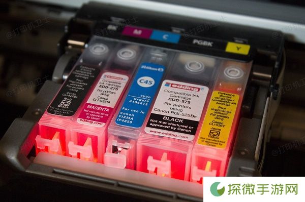 检查墨盒安装