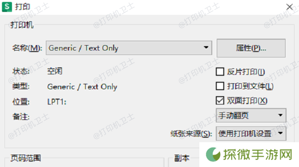 Microsoft Excel中的打印预览