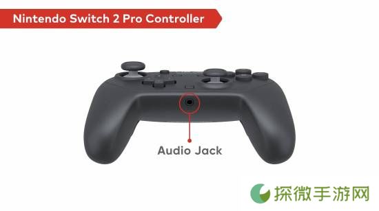 NS2新款Pro手柄公开 拥有背键和耳机插孔！